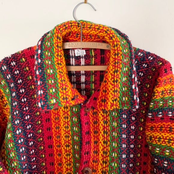 VTG | Hand Woven Coat - Picture 3 of 5